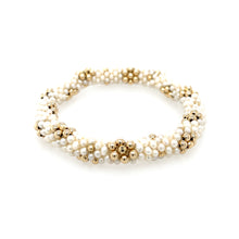 Load image into Gallery viewer, Meredith Frederick Pearl Daisy Bracelet
