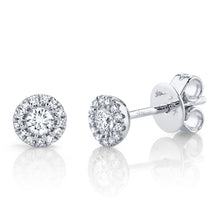 Load image into Gallery viewer, Petite Collection Tiny Halo Studs
