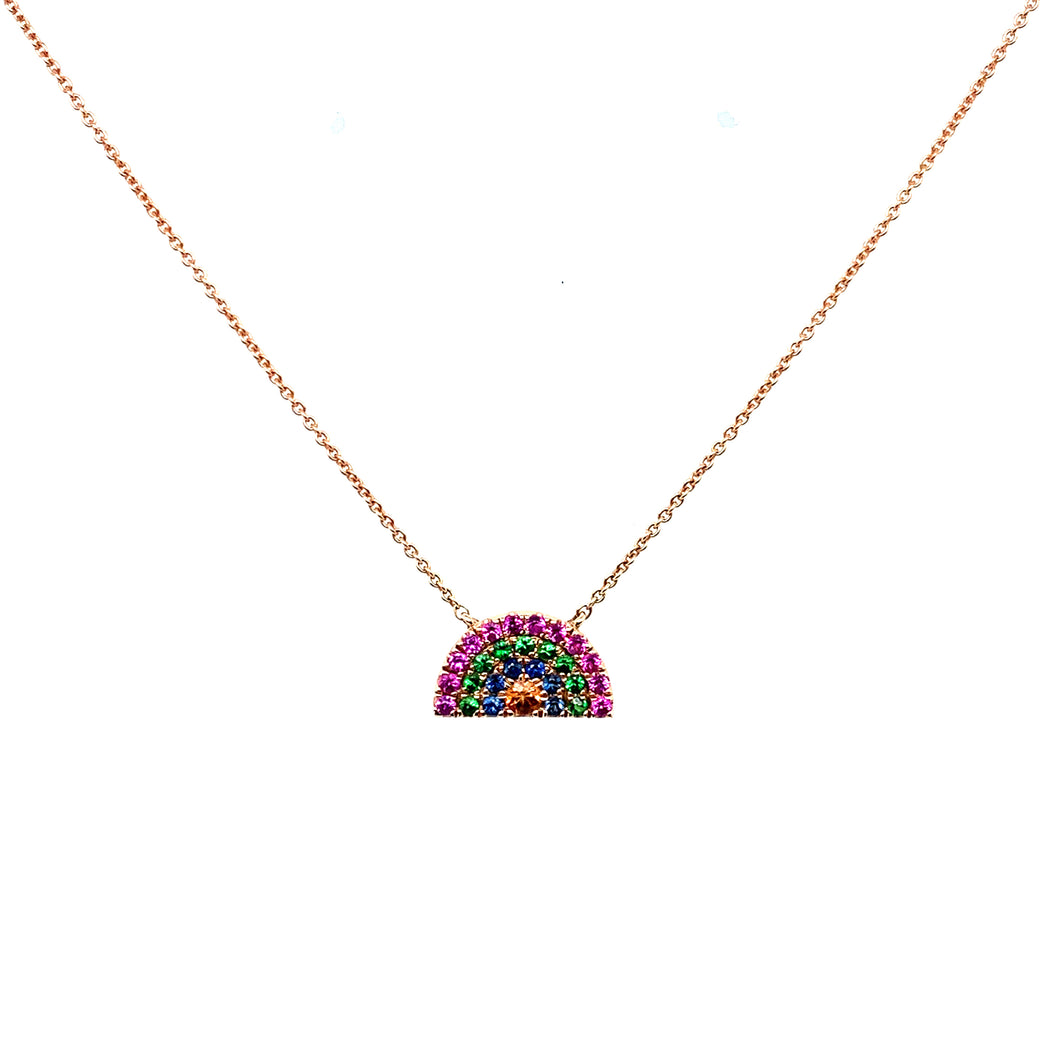 Petite Collection Rainbow Necklace
